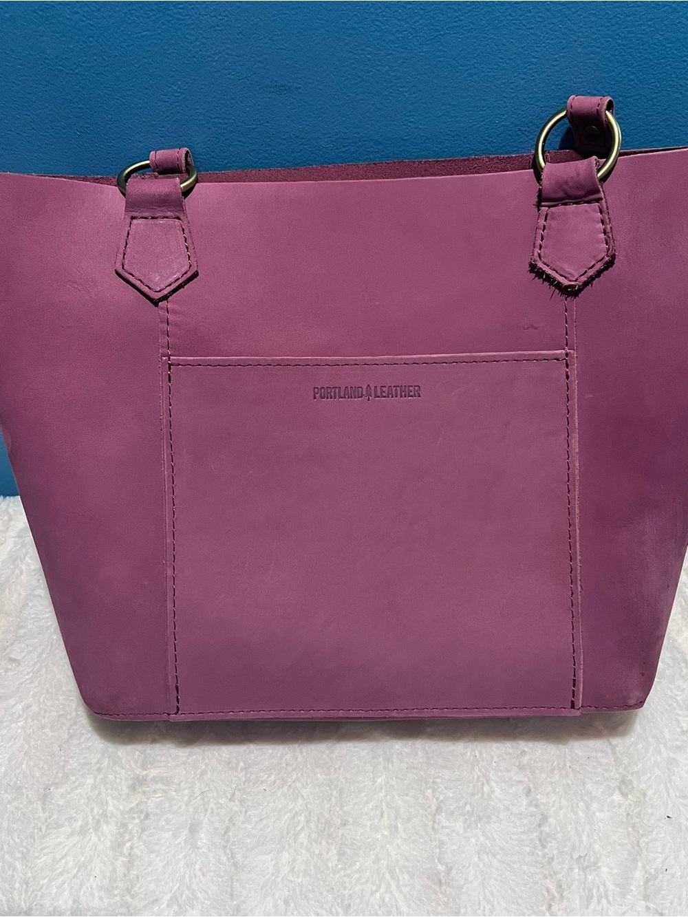 Portland Leather Goods Foxglove Market Tote